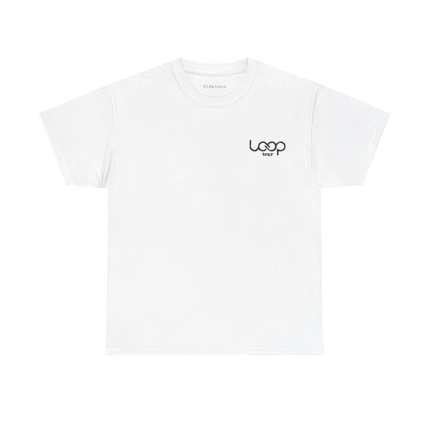 Ed Sheeran Merch - Loop Tour Casette Tape Shirt