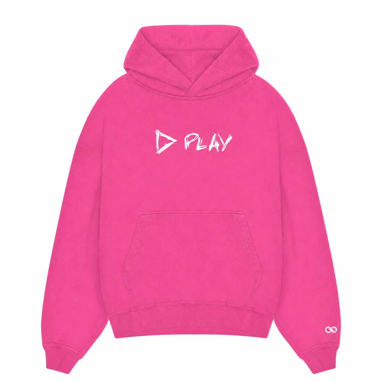 Ed Sheeran Merch - Play Pink Hoodie