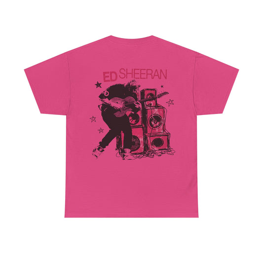 Ed Sheeran Merch - Loop Tour Pink T-Shirt