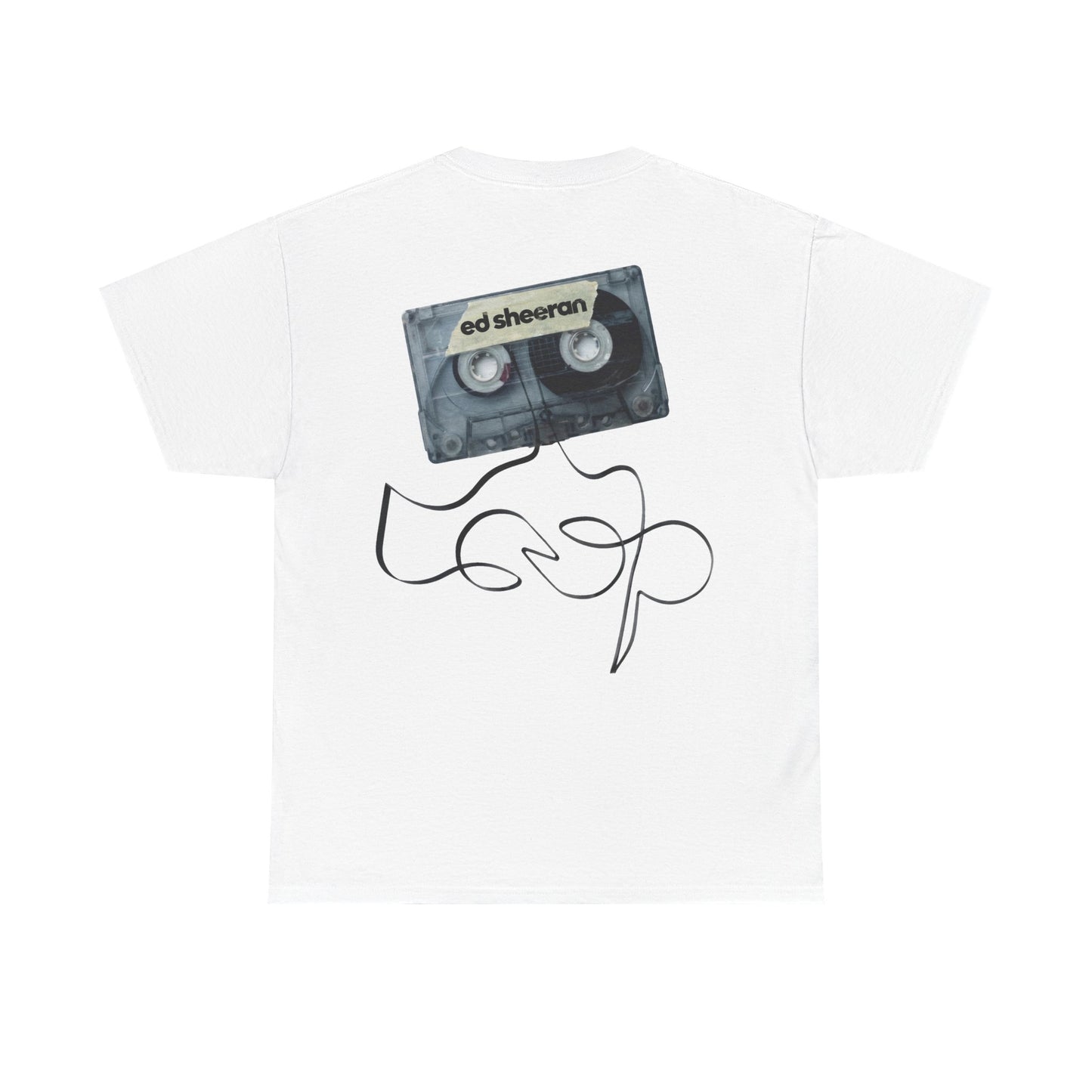 Ed Sheeran Merch - Loop Tour Casette Tape Shirt