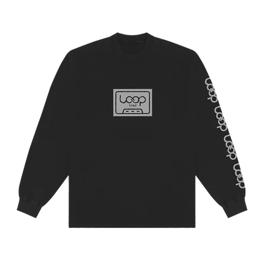Ed Sheeran Merch - Loop Tour Black Longsleeve