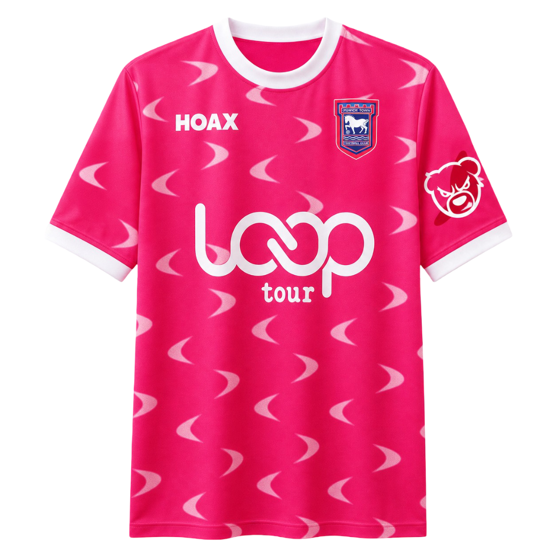 Ed Sheeran Merch - Loop Tour Pink Jersey