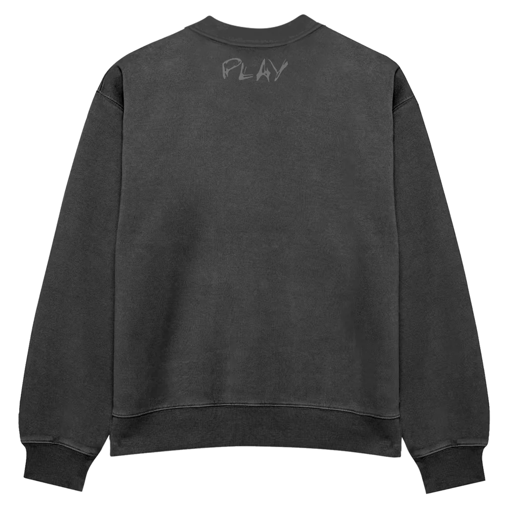 Ed Sheeran Merch - Play Charcoal Sweater