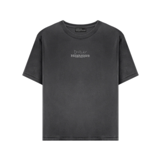 Ed Sheeran Merch - Play Charcoal T-Shirt