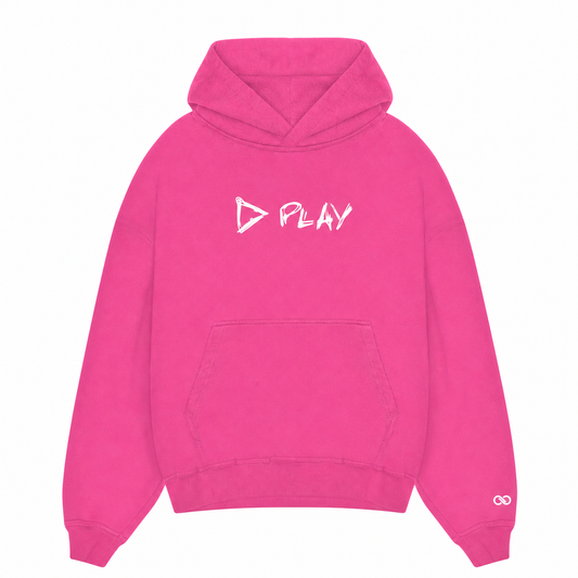 Ed Sheeran Merch - Play Pink Hoodie