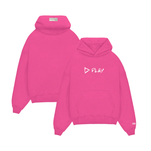 Ed Sheeran Merch - Play Pink Hoodie