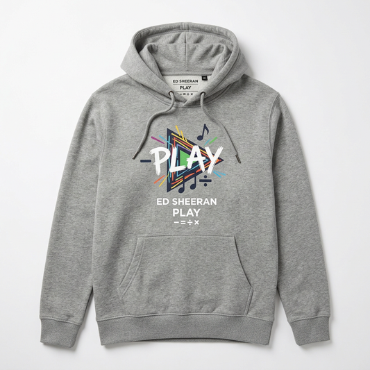 Ed Sheeran Play Album Grey Hoodie