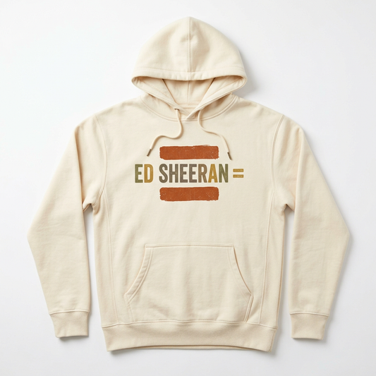 Ed Sheeran Equals (=) Cream Hoodie